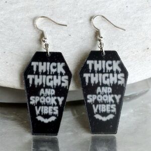 Halloween Acrylic Earrings!
